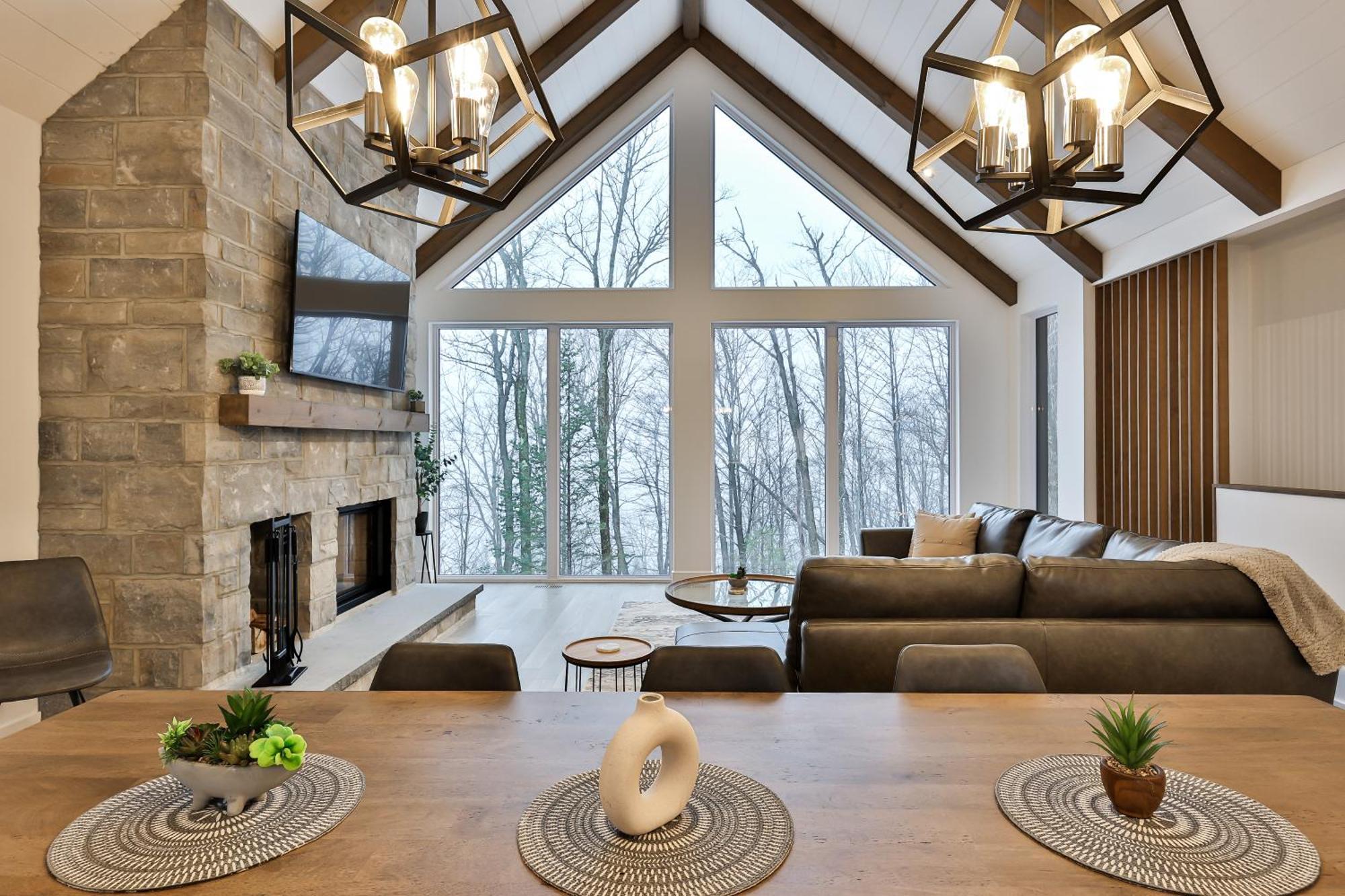 The Chic Shack - Golf, Ski, Spa Saint-Faustin Exterior photo